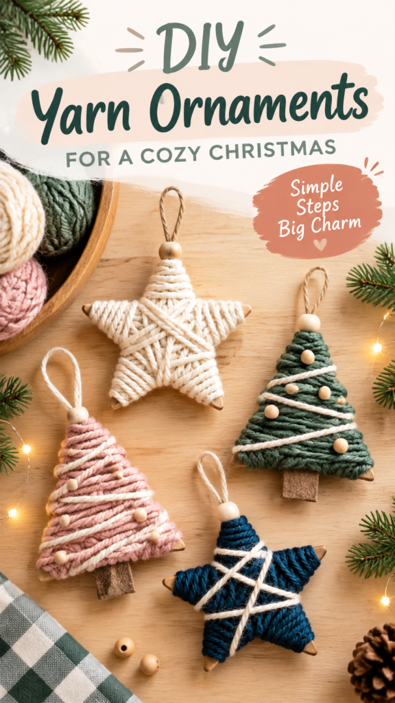 DIY Christmas Tree Decorations Cozy Handmade Ornaments Ideas
