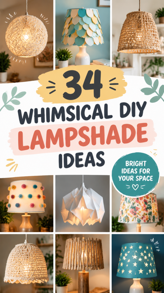 DIY Lampshade Ideas Creative Handmade Lamp Shade Projects  Tutorials